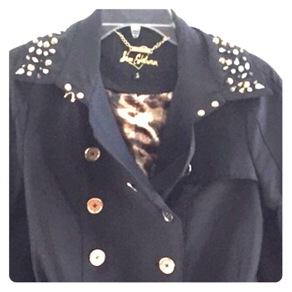 A fashionable black Trench Coat  (Sam Edelman)
